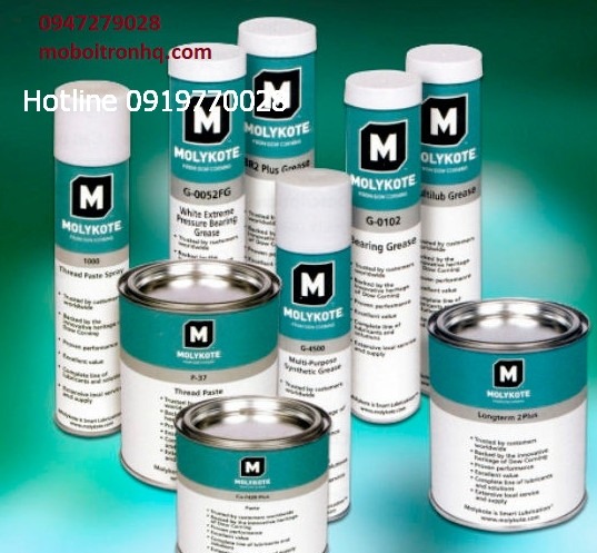 Đại lý, nhà phân phối mua bán mỡ bôi trơn Molykote tại Lai Châu