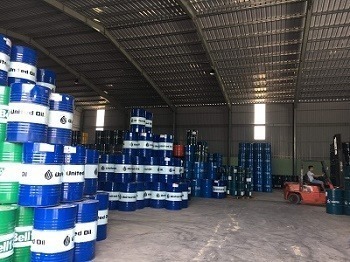 Cung cấp dầu nhớt tại khu công nghiệp Mường So, KCN Tam Đường – Tỉnh Lai Châu