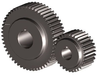 bánh răng trụ thẳng - dầu bánh răng 460