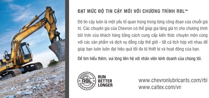 dầu thủy lực dùng trong ngành xi măng và khai thác đá