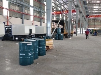 hình ảnh dầu thủy lực máy ép nhựa caltex