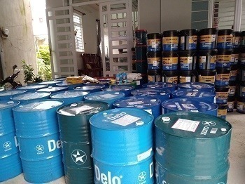 hình ảnh kho nhà phân phối dầu nhớt United Oil